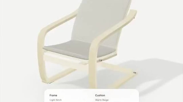 I01: IKEA chair photo to a product model