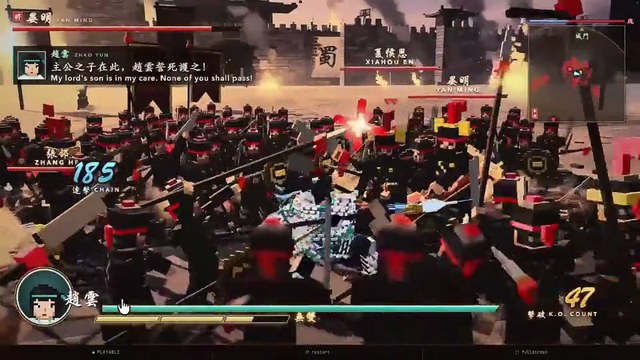 M103: Voxel Musou: a browser action game