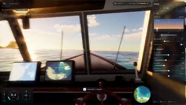 M110: Tidewater: an island fishing game on WebGPU
