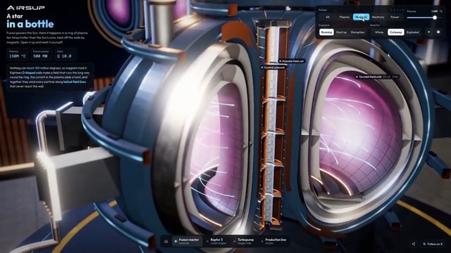 M114: Fusion reactor to take apart in a browser