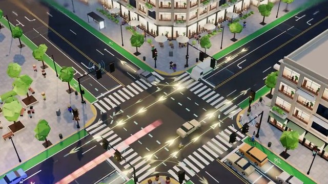 M118: Adaptive traffic signals at one intersection